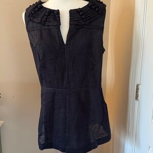 Tory Butch 100% cotton sleeveless tunic